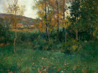 Spring Landscape Giverny By Willard Leroy Metcalf Fine Art Print