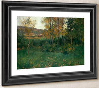 Spring Landscape Giverny By Willard Leroy Metcalf Fine Art Print