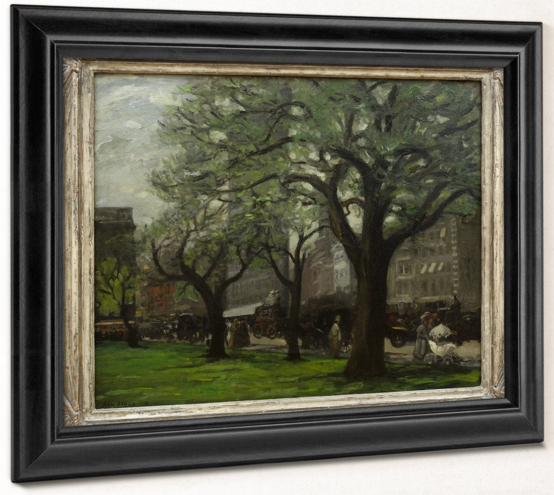 Spring, Madison Square By John Sloan Fine Art Print