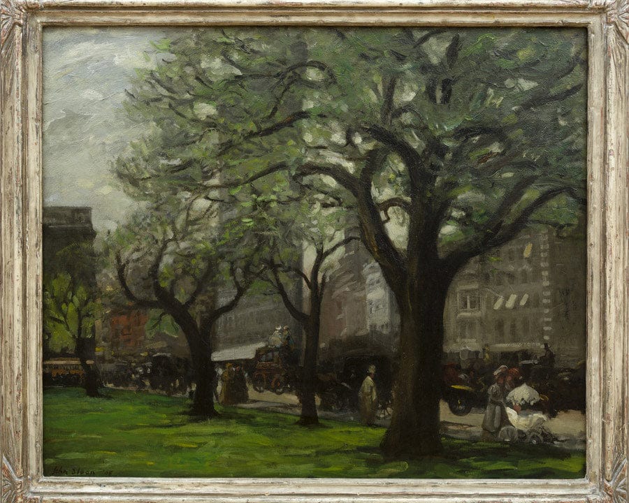 Spring, Madison Square By John Sloan Fine Art Print