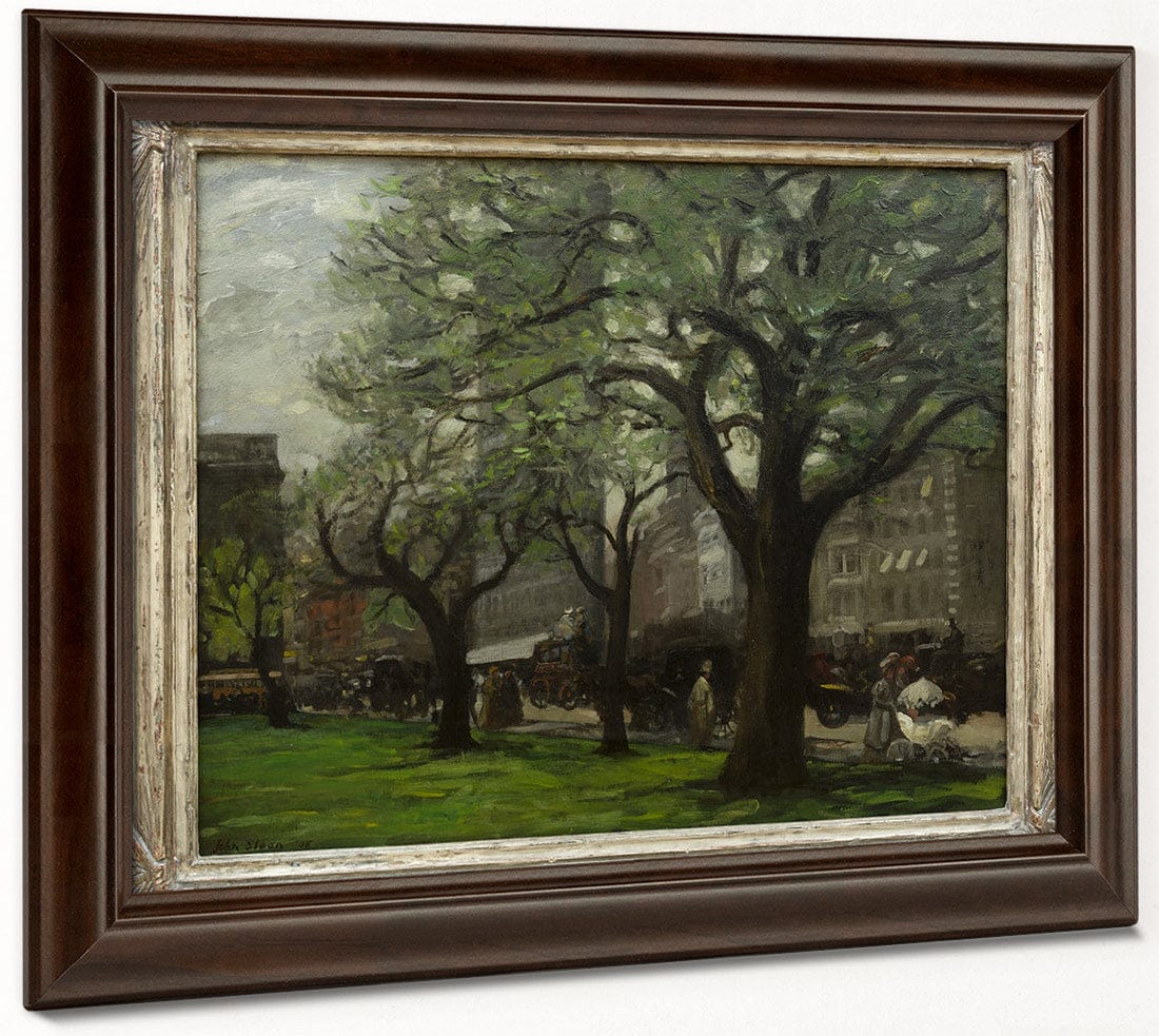 Spring, Madison Square By John Sloan Fine Art Print