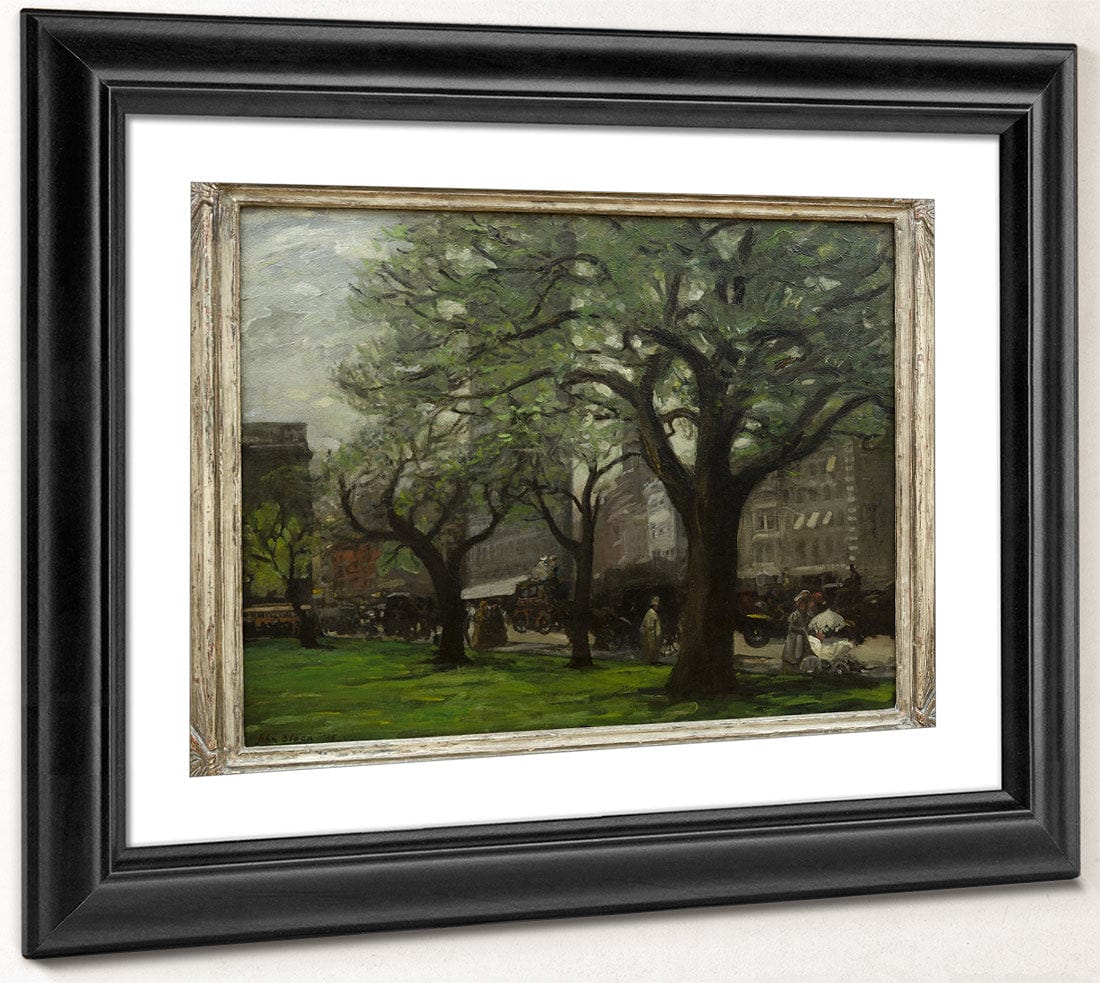 Spring, Madison Square By John Sloan Fine Art Print