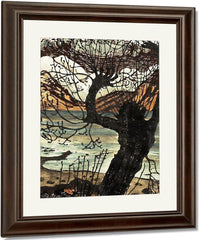 Spring Night And Willow (Also Known As Willow) By Nicolai Astrup Fine Art Print