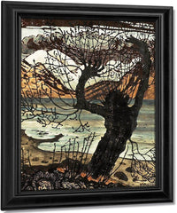 Spring Night And Willow (Also Known As Willow) By Nicolai Astrup Fine Art Print