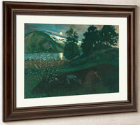 Spring Night In The Garden 1 By Nicolai Astrup Fine Art Print