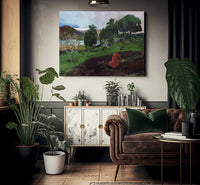 Spring Night In The Garden By Nicolai Astrup Fine Art Print