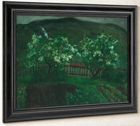 Spring Rain And Cherries By Nicolai Astrup Fine Art Print