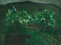 Spring Rain And Cherries By Nicolai Astrup Fine Art Print