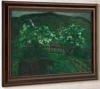 Spring Rain And Cherries By Nicolai Astrup Fine Art Print