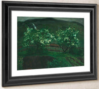 Spring Rain And Cherries By Nicolai Astrup Fine Art Print