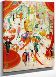 Spring Sale At Bendels By Florine Stettheimer Fine Art Print