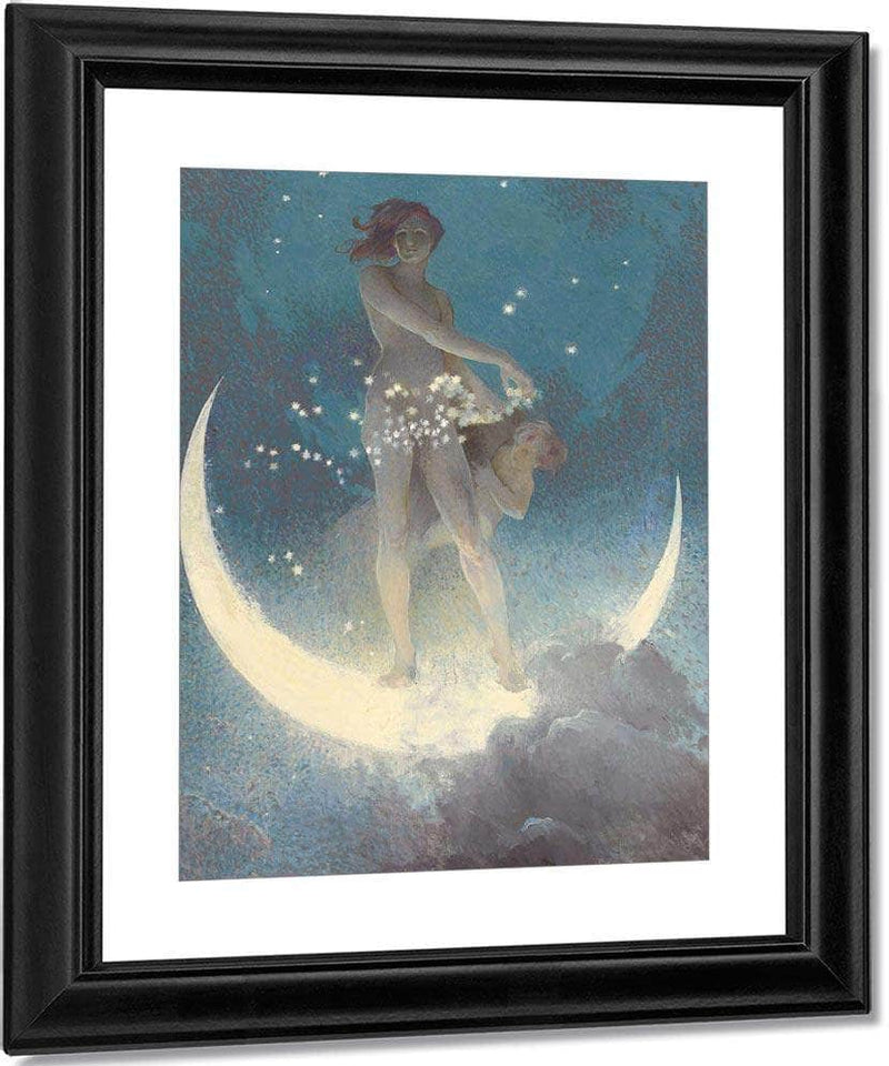 Spring Scattering Stars By Edwin Blashfield Fine Art Print