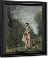 Springtime Of Life By Jean Baptiste Camille Corot Fine Art Print