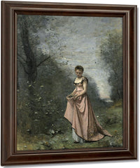 Springtime Of Life By Jean Baptiste Camille Corot Fine Art Print