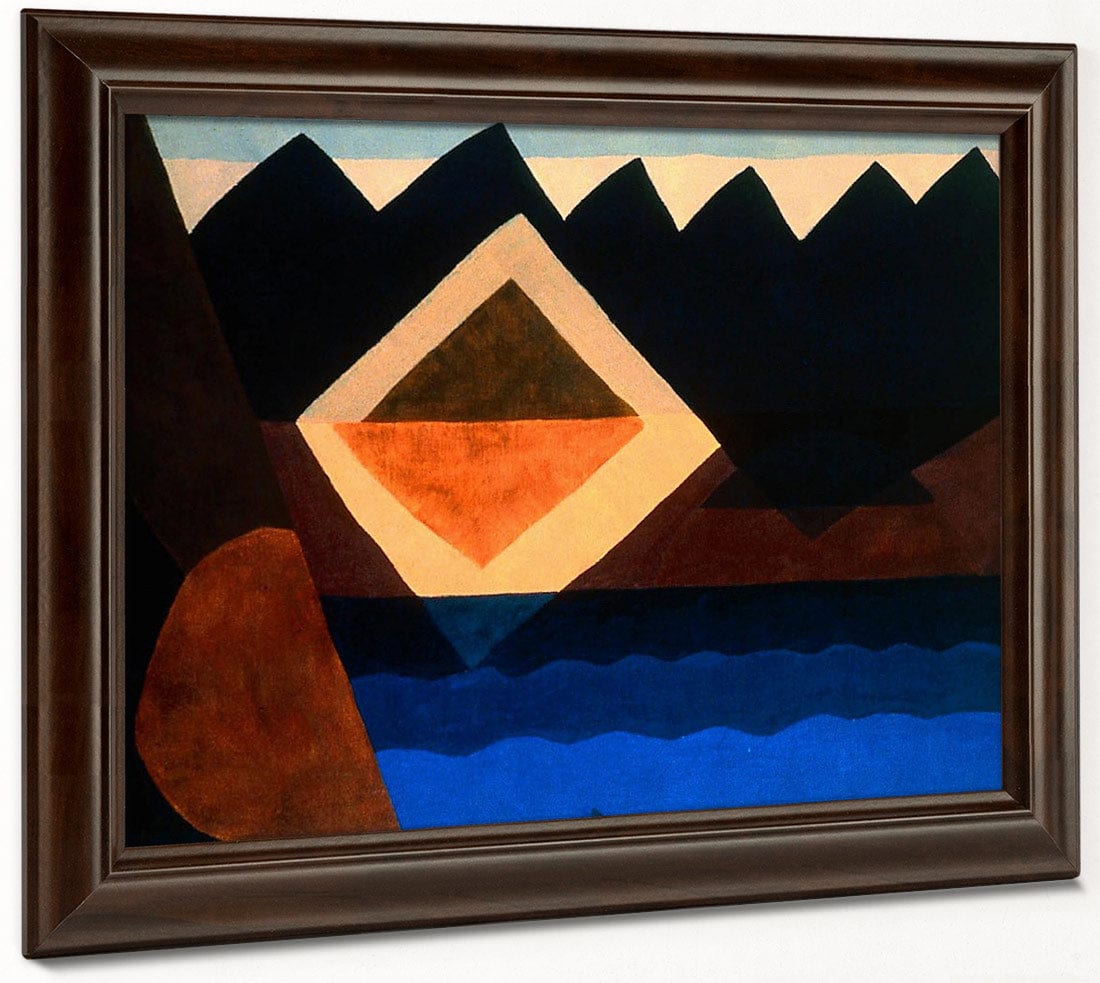 Square On The Pond By Arthur Dove Fine Art Print