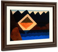 Square On The Pond By Arthur Dove Fine Art Print