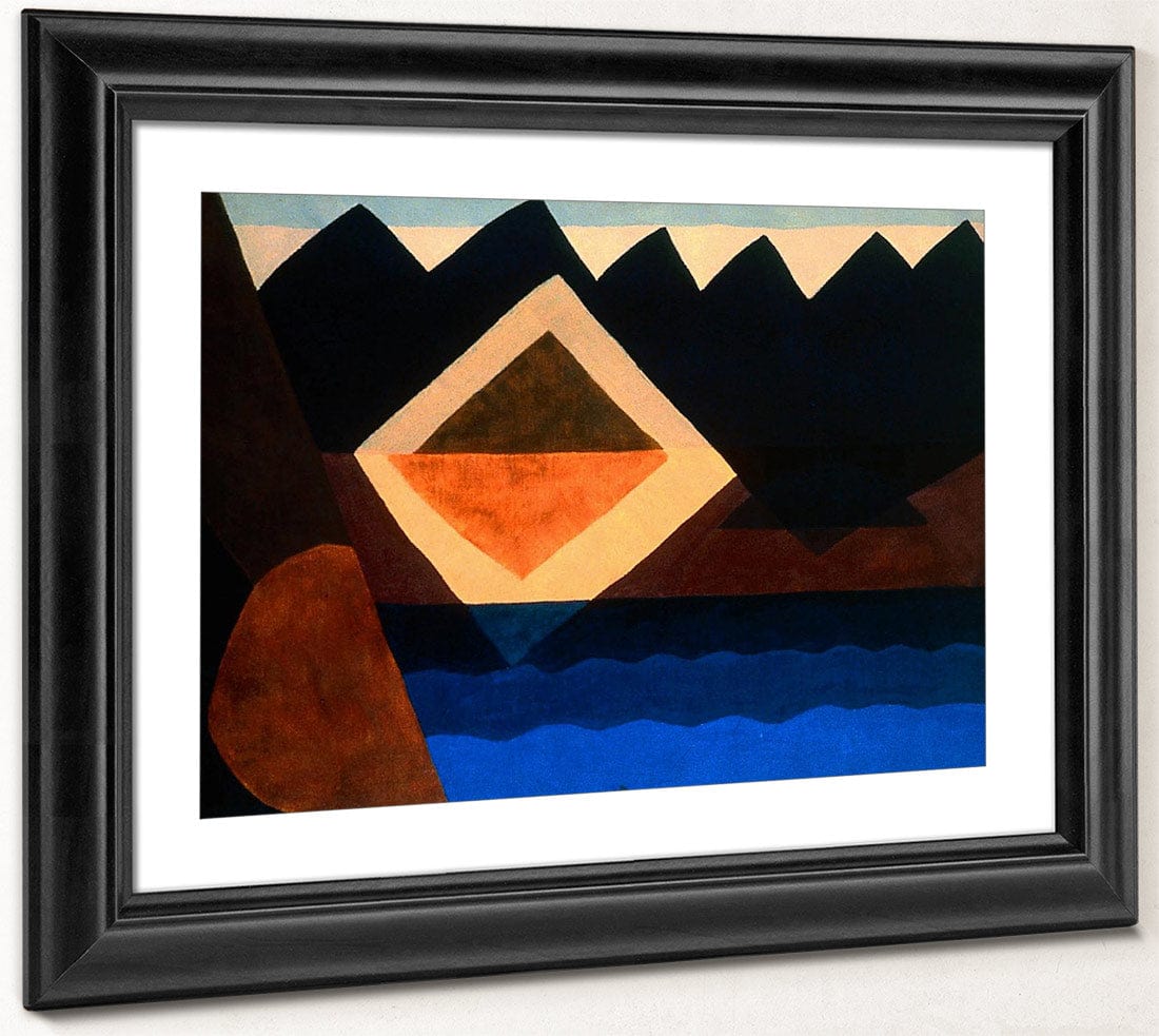 Square On The Pond By Arthur Dove Fine Art Print