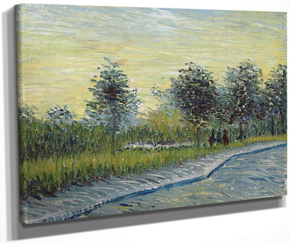 Square Saint Pierre At Sunset By Vincent Van Gogh Fine Art Print