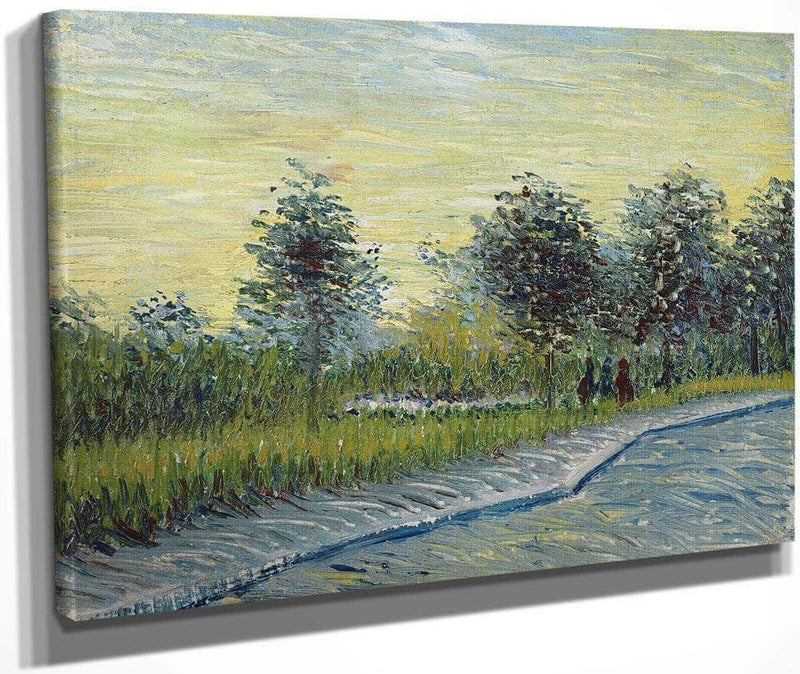 Square Saint Pierre At Sunset By Vincent Van Gogh Fine Art Print