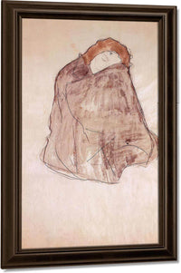 Squatting Woman, 1919 By Gustav Klimt Fine Art Print