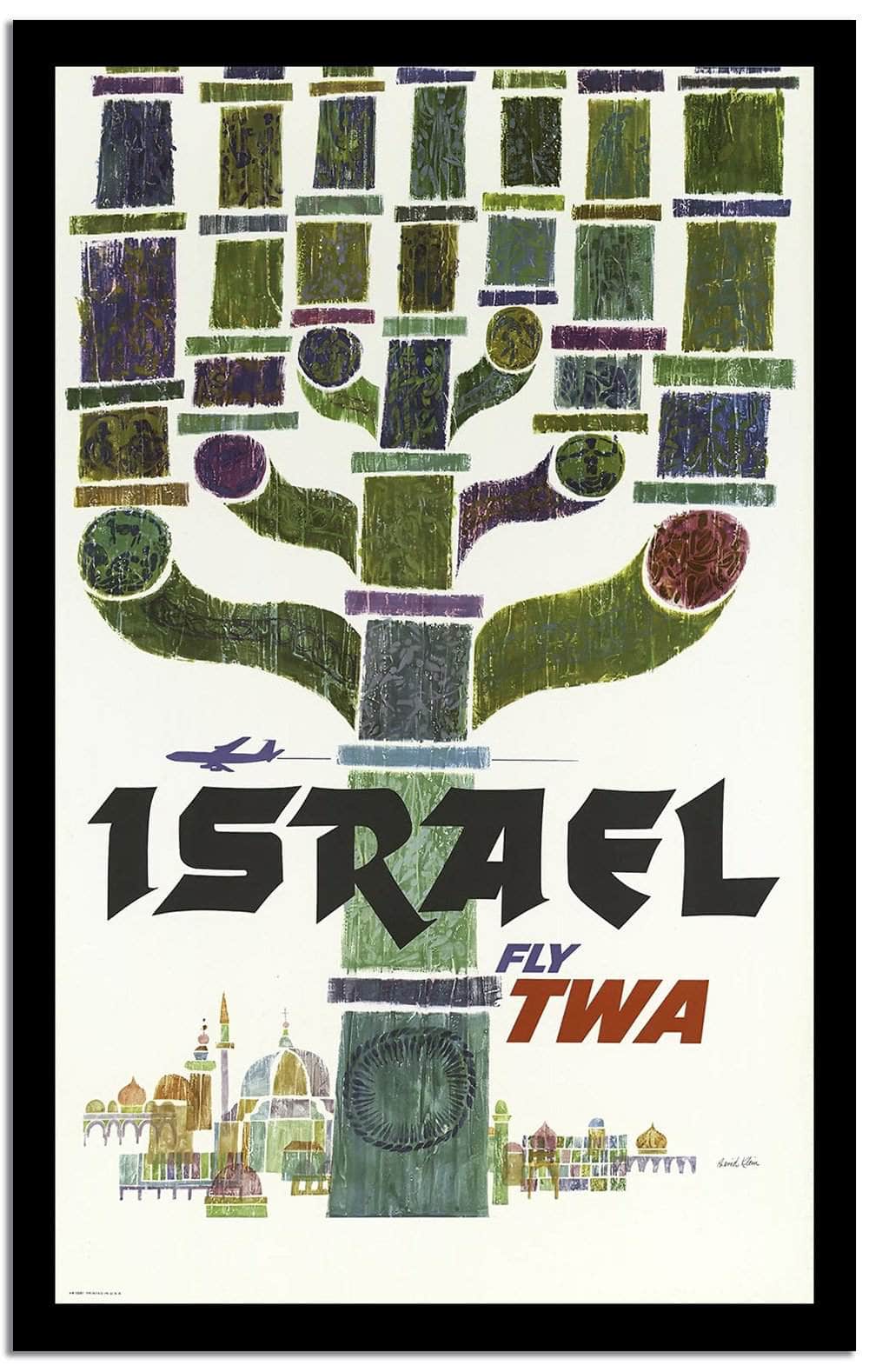 Srael  Vintage Poster Fine Art Print