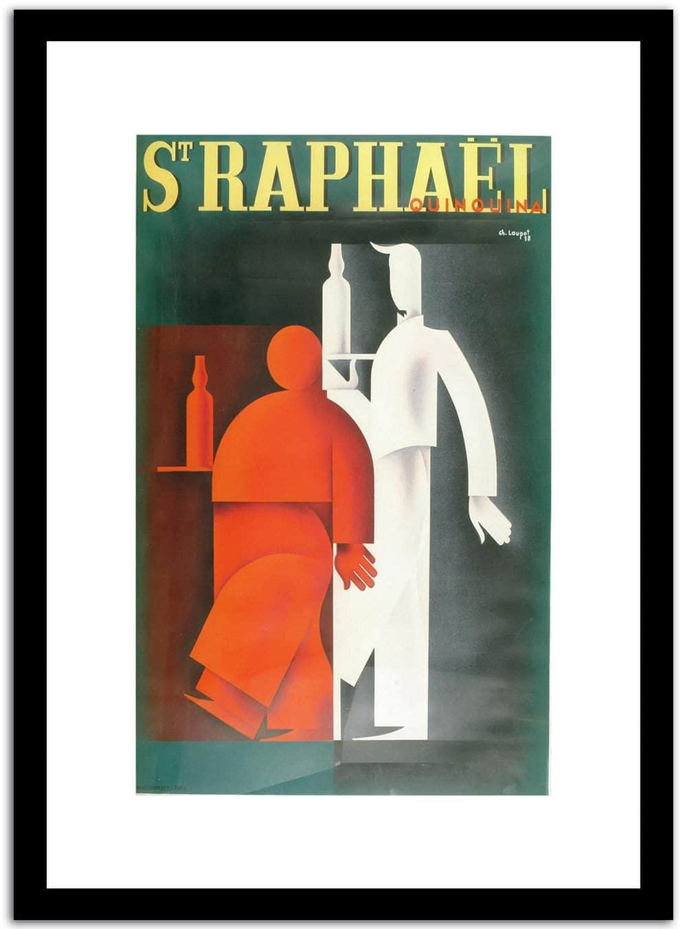Sraphael  Vintage Poster Fine Art Print