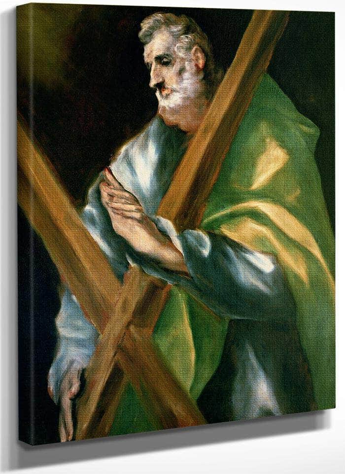 St. Andrew By El Greco Fine Art Print