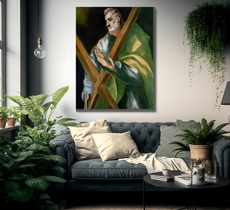 St. Andrew By El Greco Fine Art Print