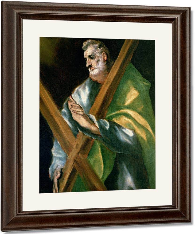 St. Andrew By El Greco Fine Art Print