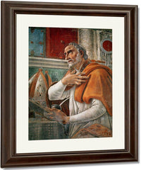 St. Augustine In His Cell By Sandro Botticelli Fine Art Print
