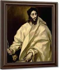 St. Bartholomew By El Greco Fine Art Print