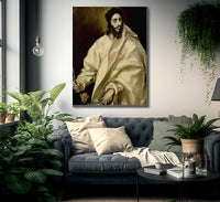 St. Bartholomew By El Greco Fine Art Print