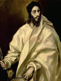 St. Bartholomew By El Greco Fine Art Print
