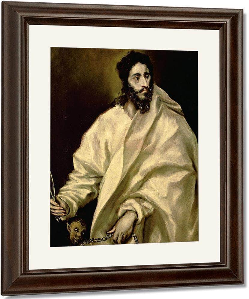 St. Bartholomew By El Greco Fine Art Print