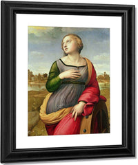 St. Catherine Of Alexandria By Raphael Fine Art Print