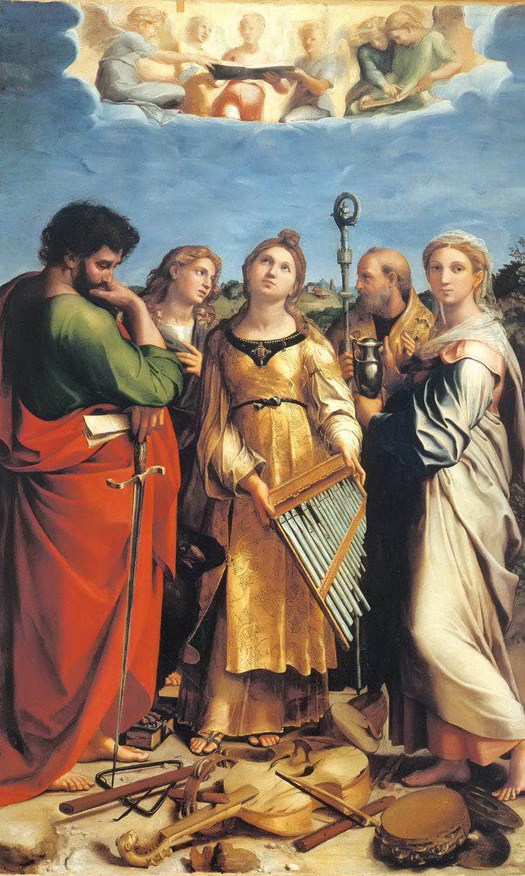 St Cecilia Fine Art Print