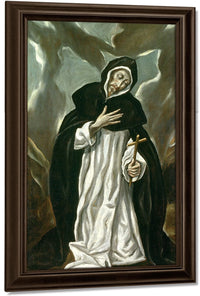 St.Dominic Of Guzman (C.1170 1221) By El Greco Fine Art Print