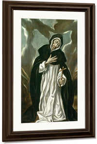 St.Dominic Of Guzman (C.1170 1221) By El Greco Fine Art Print
