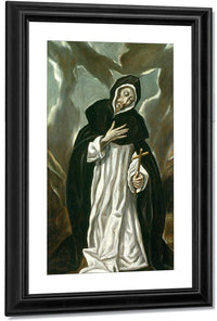 St.Dominic Of Guzman (C.1170 1221) By El Greco Fine Art Print
