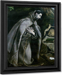 St. Francis Of Assisi By El Greco Fine Art Print