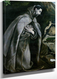 St. Francis Of Assisi By El Greco Fine Art Print