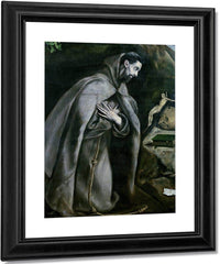 St. Francis Of Assisi By El Greco Fine Art Print