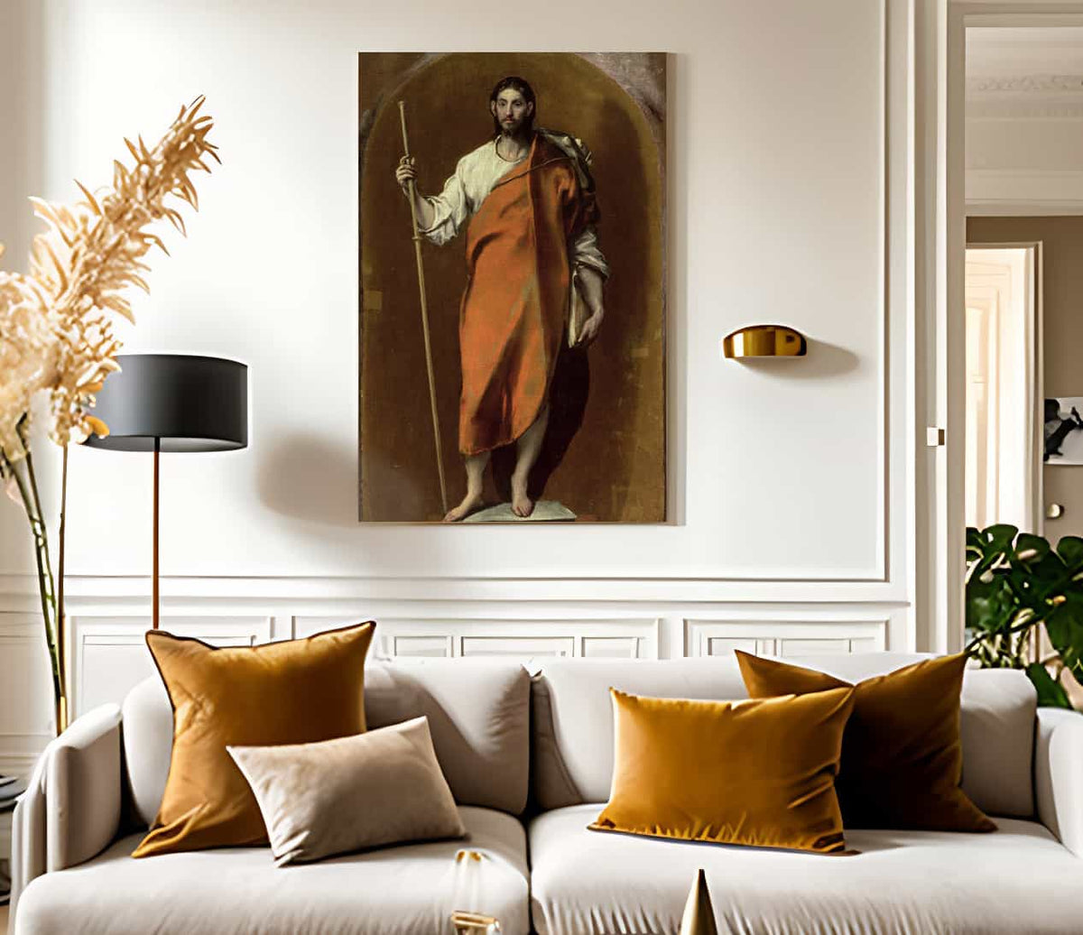 St.James The Greater By El Greco Fine Art Print