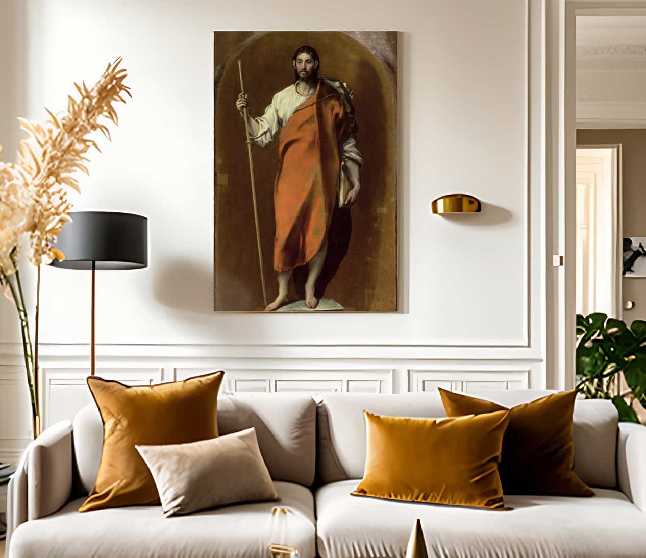 St.James The Greater By El Greco Fine Art Print