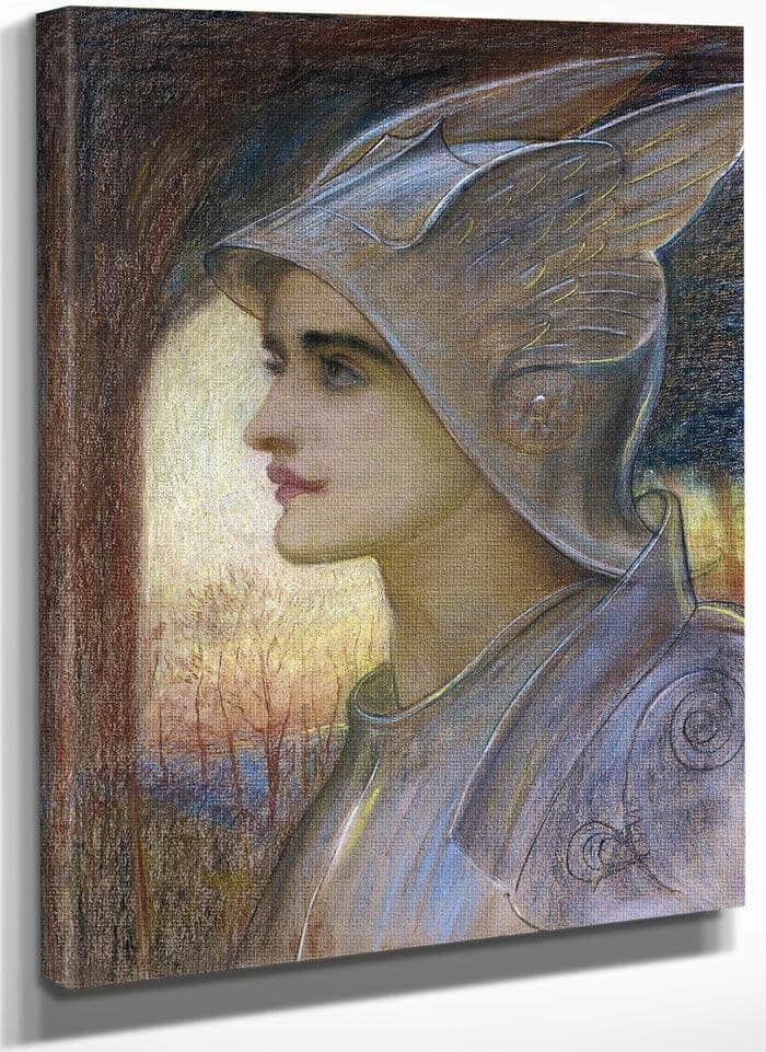 St Joan Of Arc By William Blake Richmond Fine Art Print