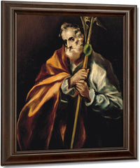 St. Jude Thaddeus By El Greco Fine Art Print