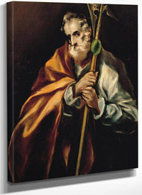 St. Jude Thaddeus By El Greco Fine Art Print