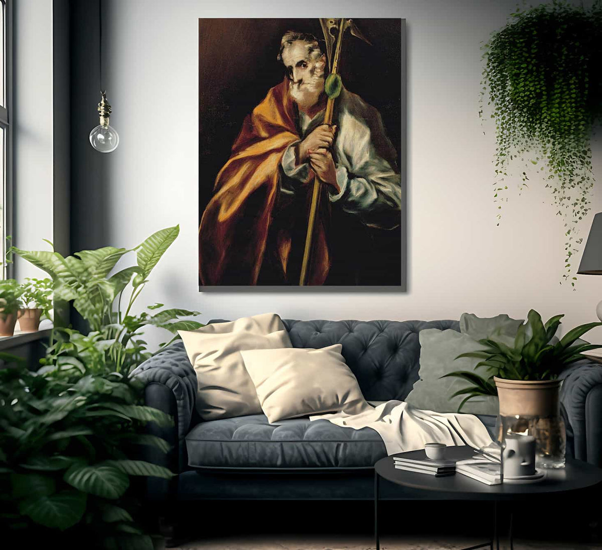 St. Jude Thaddeus By El Greco Fine Art Print