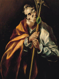 St. Jude Thaddeus By El Greco Fine Art Print