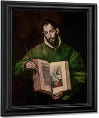 St. Luke By El Greco Fine Art Print